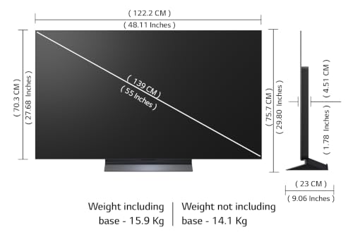 LG 139 cms (55 inches) evo C6 AI Series 4K Ultra HD (3840 x 2160) Smart webOS OLED TV OLED55C6PLA 2026