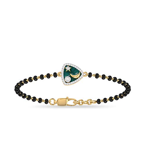 PC Jeweller 14k (585) Yellow Gold and Diamond Bracelet for Women