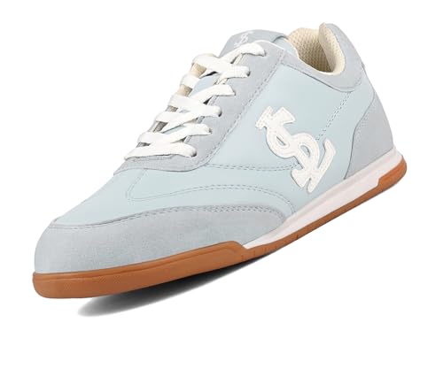 LOUIS STITCH Women’s Sky Blue Casual Lightweight Sneakers | Ortholite Cushioned Comfort | Dual-Color TPR Sole | Lightweight & Comfortable Casual Lace-Up Shoes | LSD-SNK-NBL-SB | UK-4