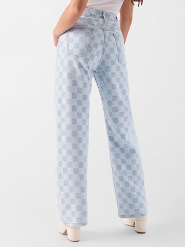 The Souled Store Denims: Linear Texture (Straight Fit) Women Jeans