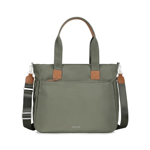 Fastrack Tote Pro Laptop Tote Bag | 14-Inch Laptop Sleeve| Spacious Main Compartment with Organiser Pocket| External Quick-Access Zipper Pocket| Dual Webbing Handles & Detachable Adjustable Strap