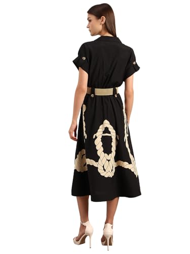 VERO MODA Women A-Line Black Dress