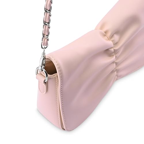 Fastrack Bow-tiful Sling | Faux-Leather Women's Handbags| Ladies Purse Handbag | Sling Bag for Casual Carry