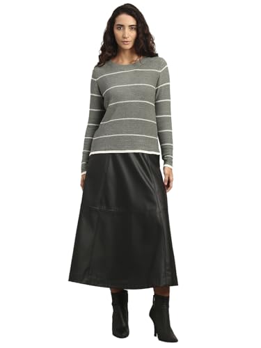 VERO MODA Women's Acrylic Round Neck Sweater
