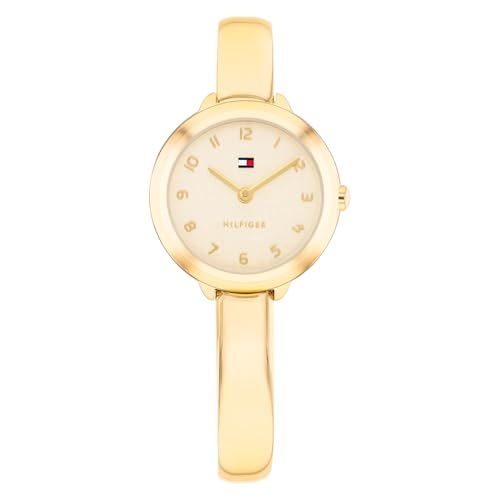 Tommy Hilfiger Demi with Quartz Basic Analog Gold Dial Gold Stainless Steel Strap Watch for Women - TH1782895W