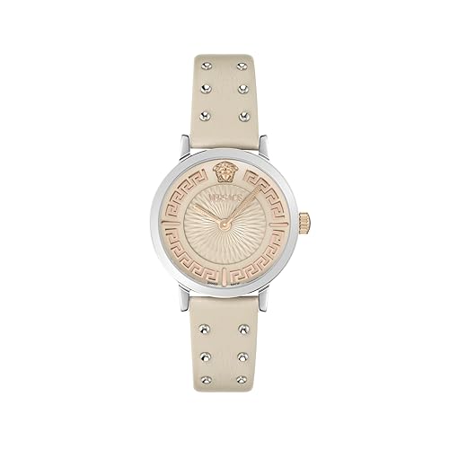 Versace Greca Fortuna 35 mm Ivory Dial Women Analog Watch- VE0A00125