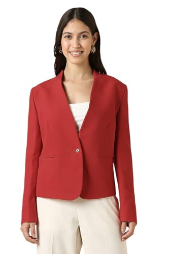 Women Red Blazer