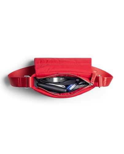DailyObjects Scarlet Wing Crossbody Bag For Girls, Men and Women | Crafted with soft-touch Polyester | One Spacious Main Zippered Compartment and Two Deep Slip Pockets | Detachable Strap