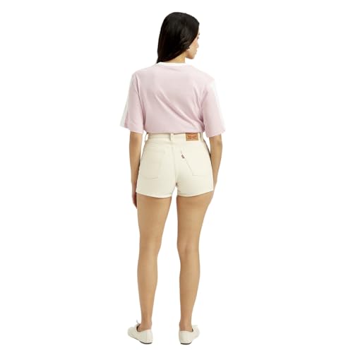 Levi's Women's Hybrid Shorts (A2509-0011_Alabaster Cream