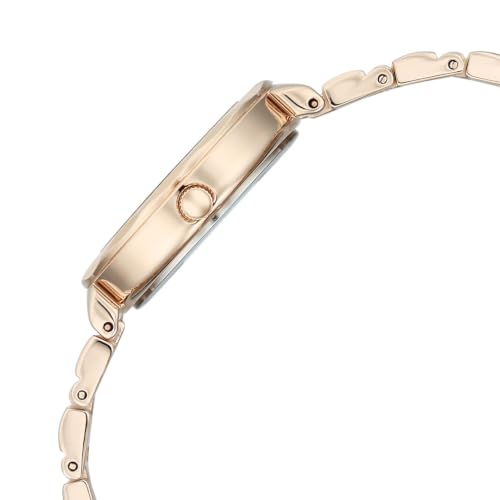 Titan Raga Spotlight 2.0 Quartz Analog 3Hands Display White Mother of Pearl Dial Rose Gold Color Strap Watch for Women - 95419WM01