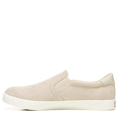Dr. Scholl's Women's Madison Sneaker, Oyster Microfiber, 8.5 Wide