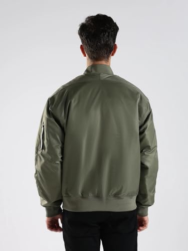 Calvin Klein Jeans Men's A-Line Coat (4RC526G251_Dusty Olive