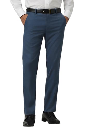 Van Heusen Men's Slim Work Utility Pants (VHTFFSLP485971_Blue