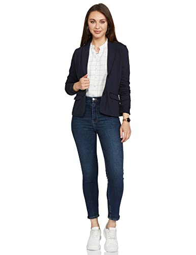 US Polo Association Women's Blazer (UWBZ0049_Navy_Medium