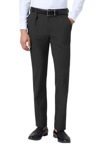 Van Heusen Men's Slim Casual Pants (VDTFESKFO52706_Grey
