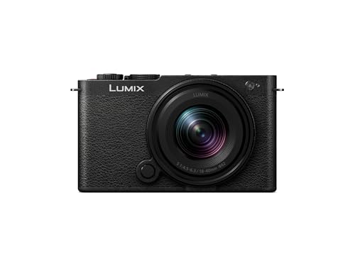Panasonic LUMIX S9 Full-Frame Mirrorless Camera with S 18-40mm F4.5-6.3 Lens, Compact, Lightweight Body, Perfect for Social Media and Travel, Digital Cameras for Photography, DC-S9NK