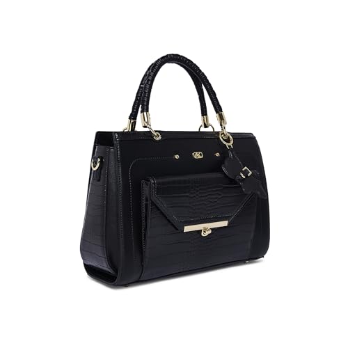 Akiki London Women's Hambledon Medium Satchel Handbag | Satchel Bag for Work | Ladies purse | Stylish Shoulder Bag | Gift For Women