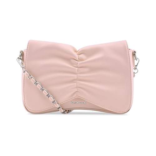 Fastrack Bow-tiful Sling | Faux-Leather Women's Handbags| Ladies Purse Handbag | Sling Bag for Casual Carry