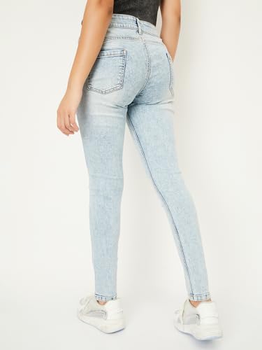 Max Women's Skinny Jeans (TARA1D_Light Blue