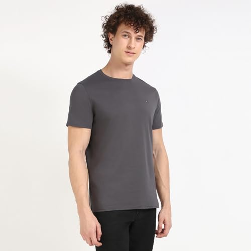 Tommy Hilfiger Mens Black Color T-Shirt (S)