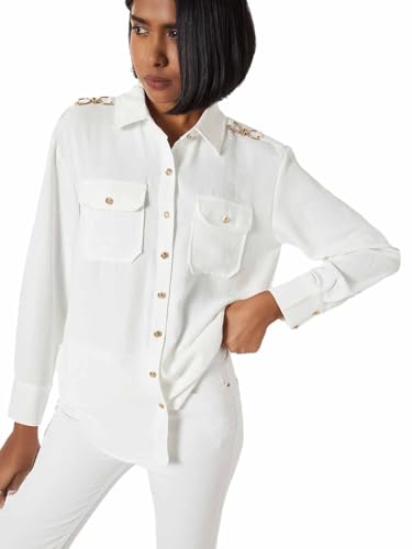 Max Women's Regular Shirt (SM01_Ivory