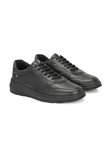 Delize Womens Black Derby Sneakers 90342-6