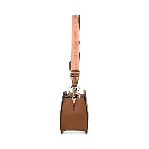 Steve Madden Women's Steve Madden Bevelyn Convertible Crossbody Bag, Nutshell, One Size