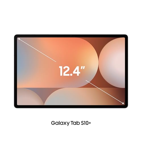 Samsung Galaxy Tab S10 Plus [Smartchoice], S Pen in-Box, 31.5 cm (12.4 inch) Dynamic AMOLED 2X Display, 12 GB RAM, 256 GB Storage, Wi-Fi + 5G Tablet, Platinum Silver