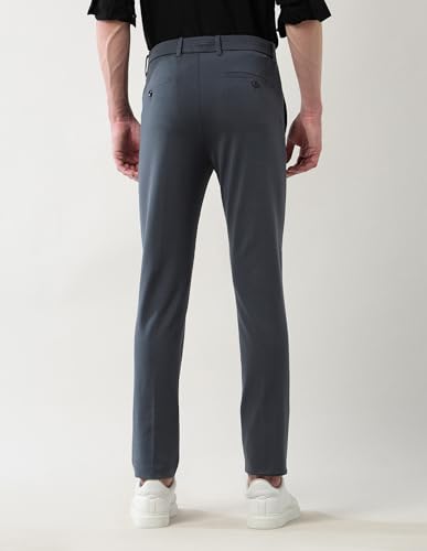 Arrow New York Men's Slim Pants (ANAJTR2330_Grey