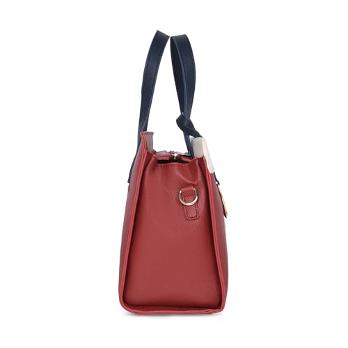 Lavie Luxe Women's Gehry Medium Satchel Bag for Women | Satchel Handbag for Work | Ladies purse | Stylish Shoulder Bag | Gift for Women