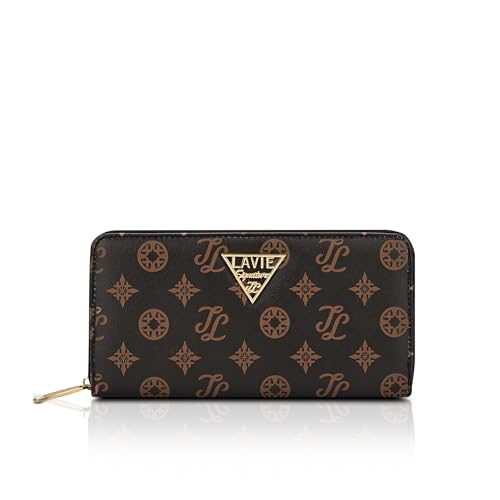 Lavie Signature Women's Mono Berlin Zip Wallet |Gift for Women