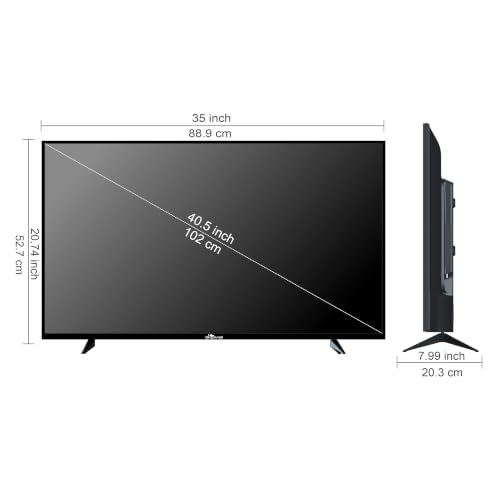 Skywall 101.6 cm (40 inches) Full HD Smart QLED TV 40SWFHS (Black)