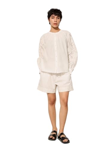 ONLY Women's Regular Fit White Top