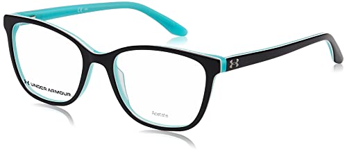 Under Armour Ua 5036 Sunglasses, EL9/17 BLK TURQUOIS, 52