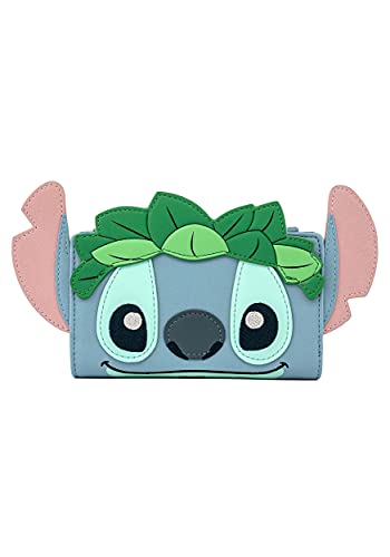 Loungefly Disney Lilo & Stitch Luau Stitch Bi-Fold Wallet