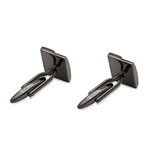Shazé Balance Bars Silver Cufflinks