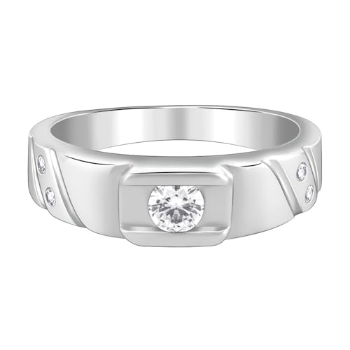 GIVA 925 Silver Rockstar Ring For Him, Fixed Size, Indian -17 | Gifts for Men and Boys | With Certificate of Authenticity and 925 Stamp | 6 Months Warranty