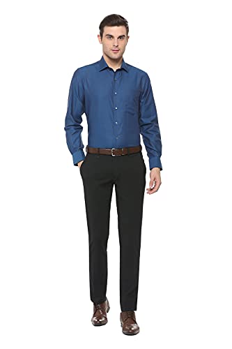 Van Heusen Men's Regular Fit Shirt (VHSF1M76877_Blue