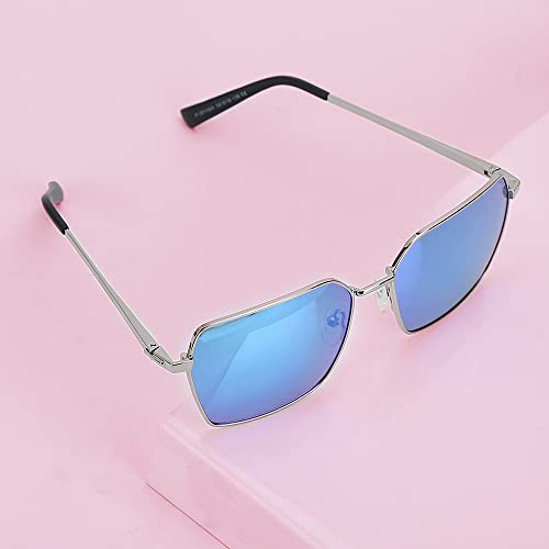 Carlton London Women Rectangle Sunglasses with UV Protected Lens