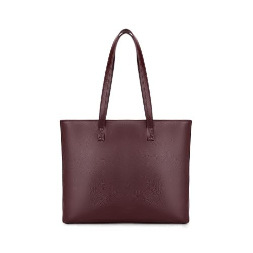 Fastrack Pebblepop Tote | Faux-Leather Women's Tote Bag | Textured Laptop Tote For Daily Use | 14-Inch Laptop Compatible
