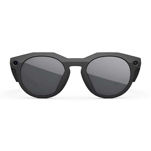 Oakley Meta HSTN, Black | Smart AI Glasses for Men, Women — Performance for Sports, Athletes — Camera, Audio, Video — 8 Hour Battery — 3K HD Resolution — Prizm™ Polarized Lenses