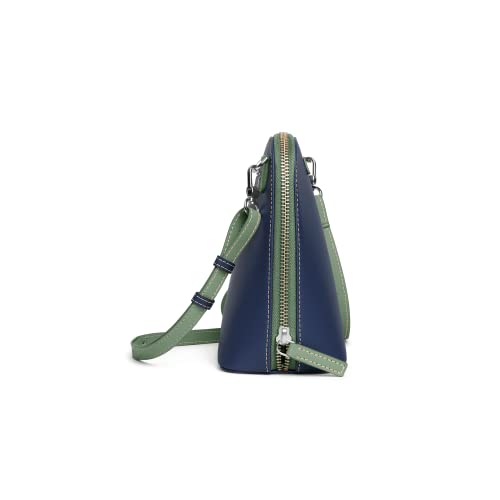 DailyObjects Trapeze Sling Crossbody Bag for Girls and Women | Made with Durable Vegan Leather Material | Carefully Handcrafted | Zip Closure | Adjustable and Detachable Straps | Multicolor