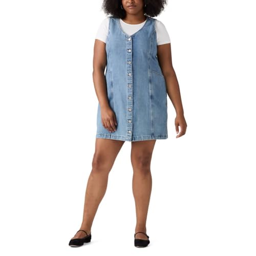 Levi's Womens Vianna Vest Dress (Also Available in Plus), Special Showing, X-Large Plus