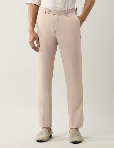 Arrow Men's Slim Pants (ARAJTR2029_Beige