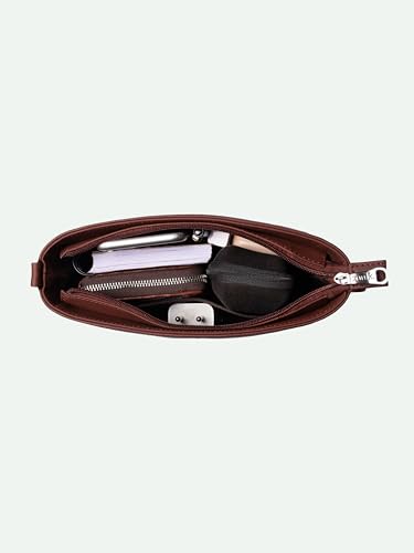 ZOUK Harmony Sling Bag | Crossbody Bags for Women | Women's Handbags | Stylish | Vegan Leather Evening Bag | Travel & Office Use | Purse and Wallet | Taj Guldasta