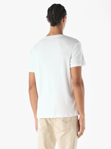 Jack & Jones Men's Regular Fit White Tshirt