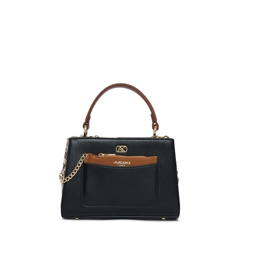 Akiki London Women's Croydon Satchel Handbag | Satchel Handbag for Work | Ladies Purse | Stylish Shoulder Bag | Gift for Women