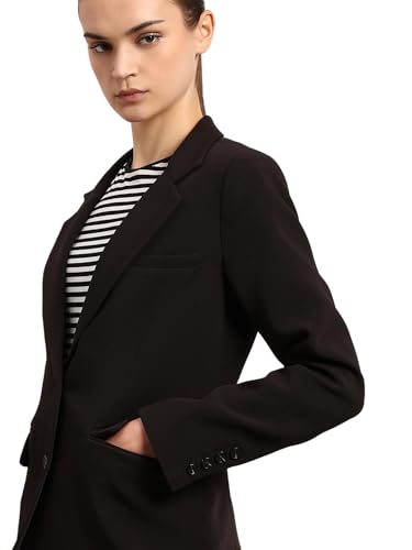 VERO MODA Women's Regular Fit Black Blazer
