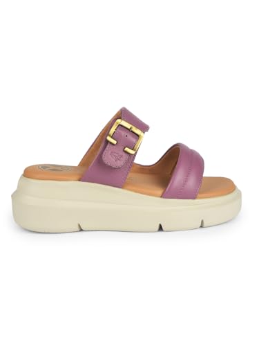 Hush Puppies Women Mule Wedge Heel Sandals - Purple (5Uk)