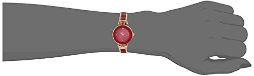 Anne Klein Women's Genuine Diamond Dial Bangle Watch